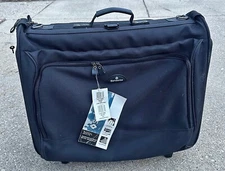 SAMSONITE 500L SERIES BLACK 2 WHEELED ROLLING GARMENT BAG WEEKENDER LUGGAGE NEW