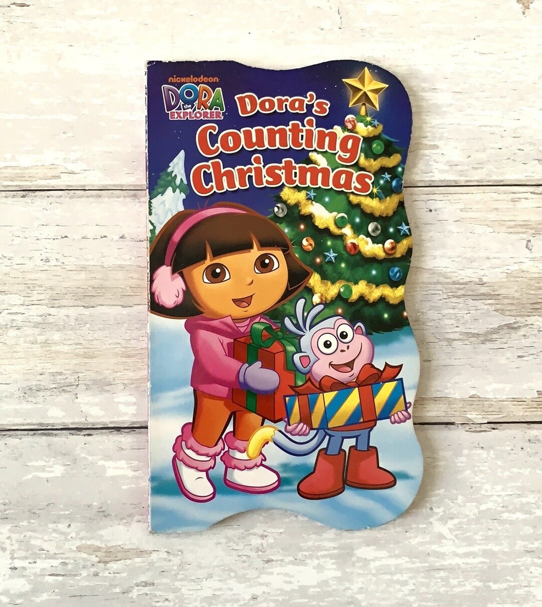 Dora's Counting Christmas Dora the Explorer Board Book Nickelodeon