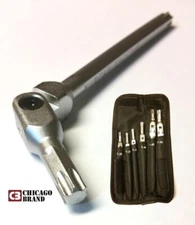 6pc Pivotal Torx Star Wrench Set