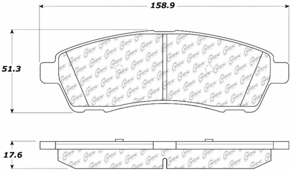NEW BENDIX PREMIUM SEMI-MET REAR BRAKE PADS MKD757 / D757 FITS *SEE ...
