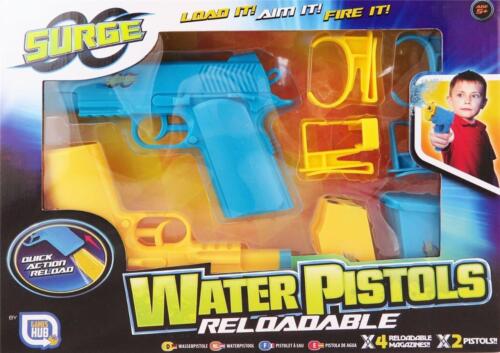 Grafix Surge Wasser Pistole Wars Wiederaufladbar 2 Waffe Sommer Außen- Spielzeug - Bild 1 von 3