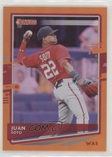 2020 Panini Donruss Holo Orange Juan Soto (Base) #162 8d4