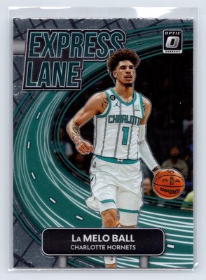2022-23 Donruss Optic #11 LaMelo Ball Express Lane Charlotte Hornets