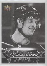 2023 Extended Series UD Canvas Young Guns Black & White Samuel Knazko #C379 0c1o