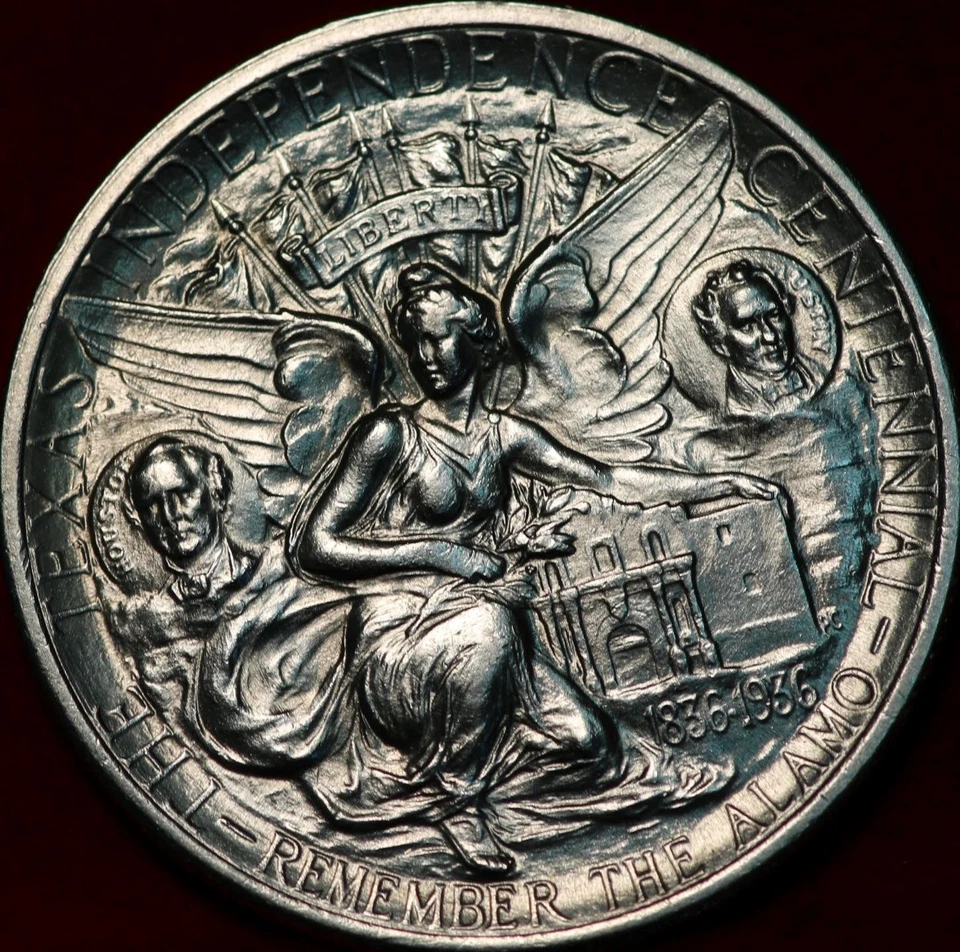 Uncirculated 1934 Texas Silver Commemorative Half Dollar - Image 2 of 2