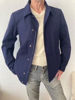 Jil Sander Herren Cabanjacke Marineblau Gr. L