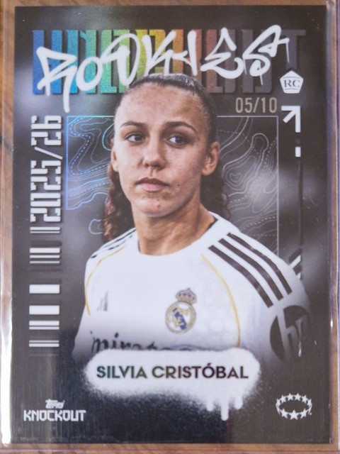 Topps UWCL Knockout 25/26 Silvia Cristobal Rookie /10 Real Madrid