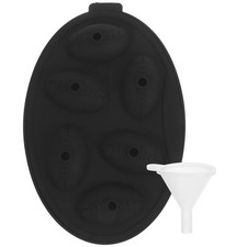  Ice Tray Silicone Trays for Freezer Cube Makers Footbals Football Mold