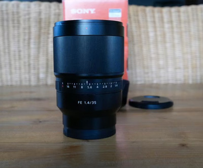 Sony FE 35mm F 1,4 Zeiss Distagon (New unused open box)