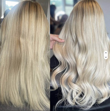 Hand-tied Curly Weft Seamless Genius Weft 100 Brazilian Human Hair Extensions