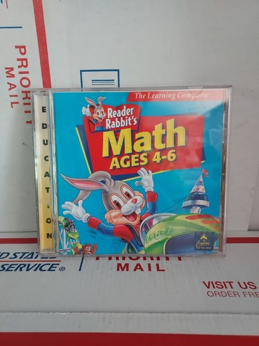 READER RABBIT'S MATH AGES 4-6 Version 3 1998 Windows Macintosh - #191 ...