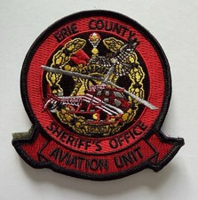 USA, Erie County Sheriff’s Office Aviation Unit patch.