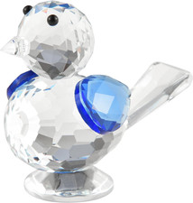 Crystal Bird Figurines, Small Crystal Animal Statue, Glass Bird Figurines, Deskt
