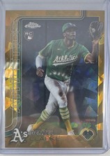 2025 Topps Chrome Update Series Sapphire Edition - Denzel Clarke #USC15 Gold /50