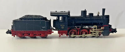 Fleischmann 9395-1 Schlepptenderlok, Baureihe 53, Bauart C n2v, schwarz