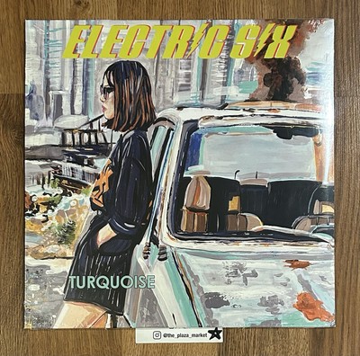 Electric Six Turquoise vinyl LP record Out of print Sealed New