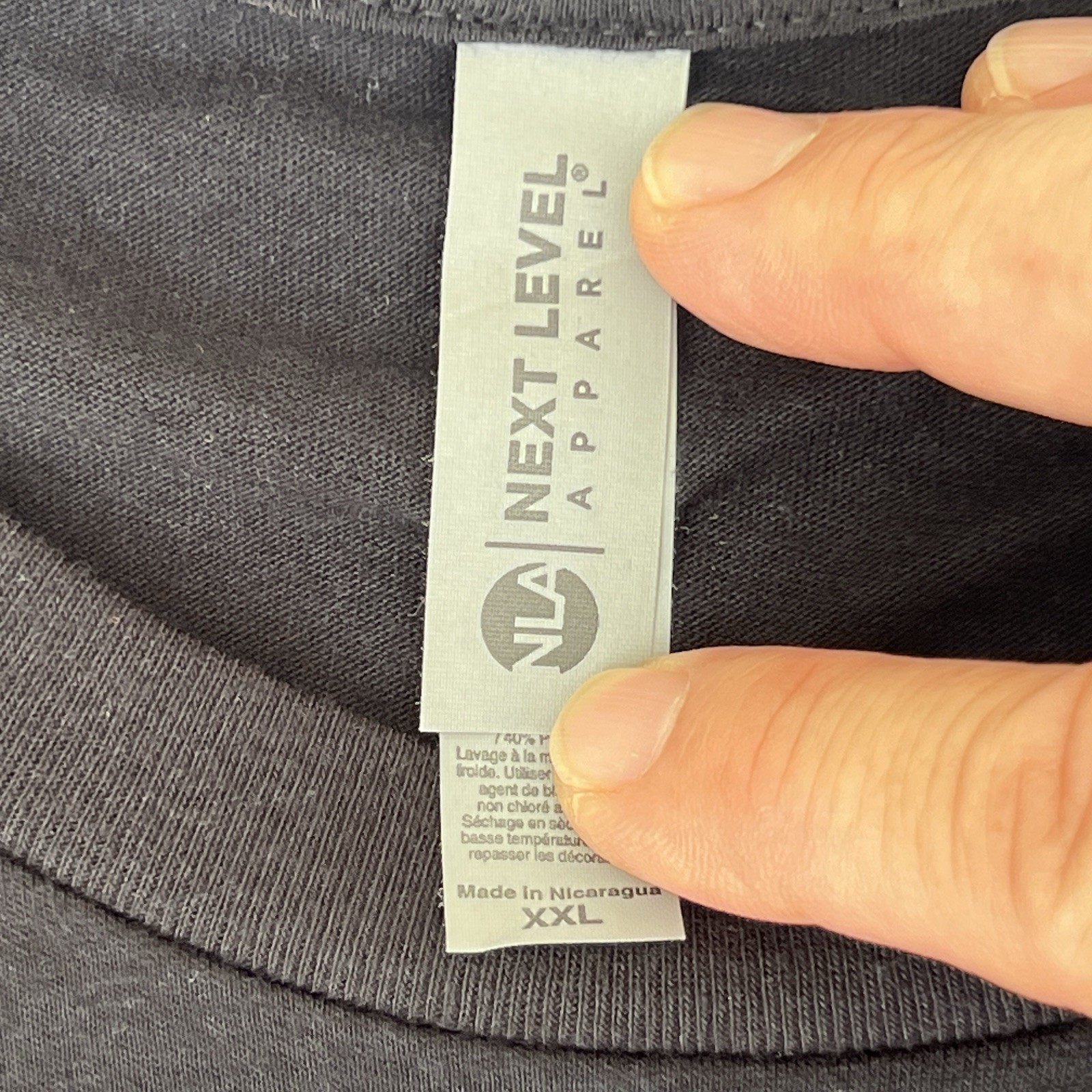 Carl’s Jr. Shirt 2XL Black Work Employee Bacon Cheeseburger Fries Nwot  3105