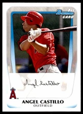 2011 Bowman Prospects Angel Castillo Los Angeles Angels #BP57
