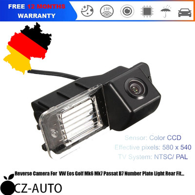 HD Einparkhilfe 170° Rückfahrkamera für VW Passat B7 Polo MK5 Scirocco MK3 EOS