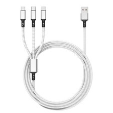 Charging Cable Cell Phone Charger Cord For Type C Micro USB 3 In 1