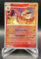 Carta Pokemon Flareon 013/131 (Poke Ball) Evoluzioni Prismatiche Reverse Holo NM/M