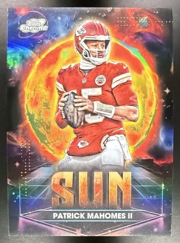 2025 Topps Cosmic Chrome Patrick Mahomes II Sun (RAW)