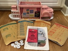 REMCO Disney Showboat Theater 1960s With Box Mostly Complete Cinderella Heidi