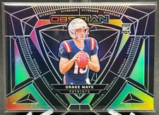 2024 Panini Obsidian - Drake Maye - Vitreous - Case Hit SSP - Patriots RC
