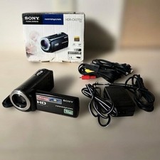 SONY HDR-CX270V HD Video Camera Handycam 2.23MP 350x Zoom Magnification 0010