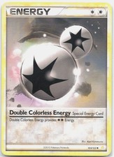 Double Colorless Energy Uncommon HeartGold SoulSilver HS Energy 103/123 2010 LP on eBay