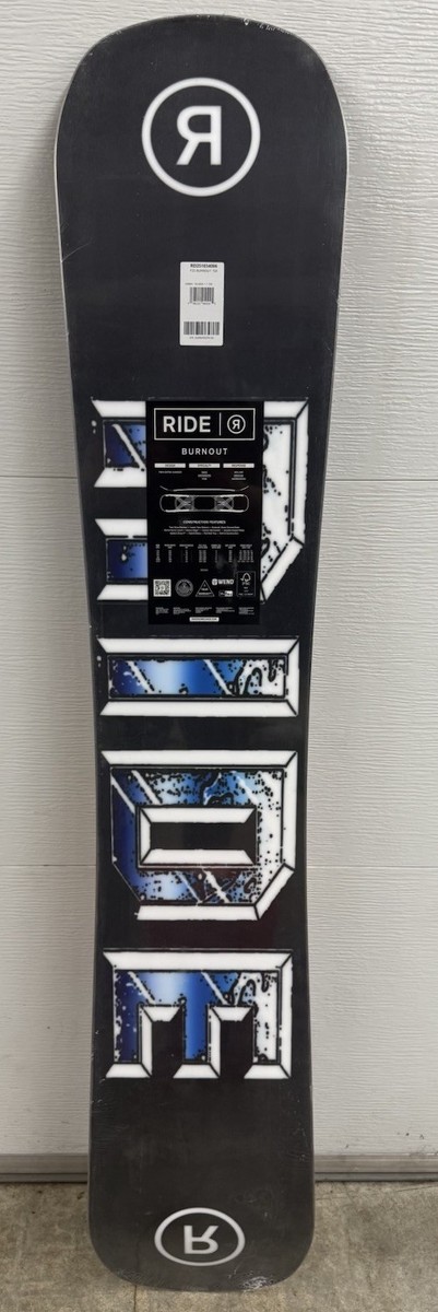 2026 NWT Ride Burnout 158cm Snowboard $650 Twin Extra Camber