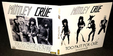 Motley Crue Too Fast For Crue Gate Fold CD NE...