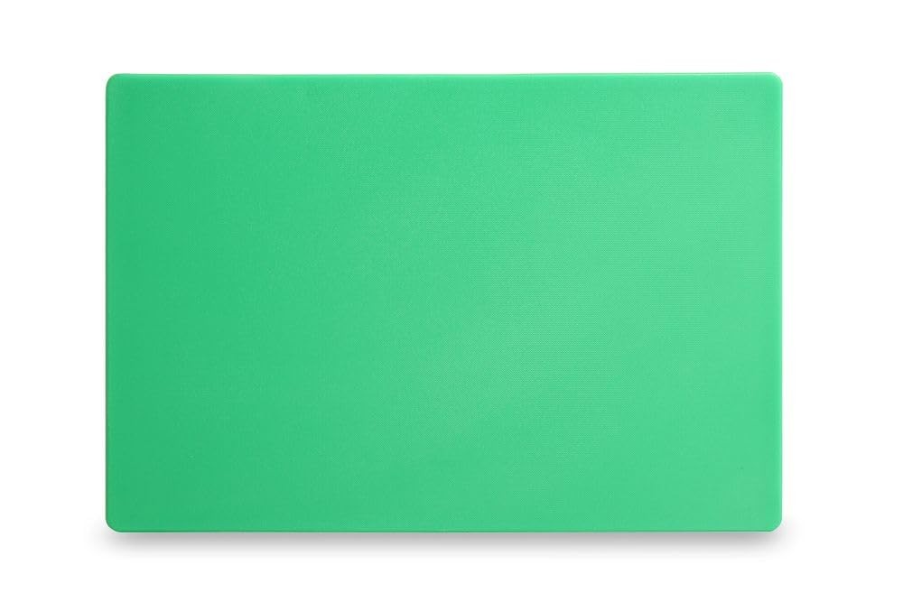 Planche à découper HACCP verte 45x30 cm pour fruits et légumes double face
