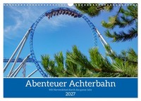 "Calendar 2027 · US Version · Roller Coaster Adventure (Wall Calendar 2027 17\" ×"