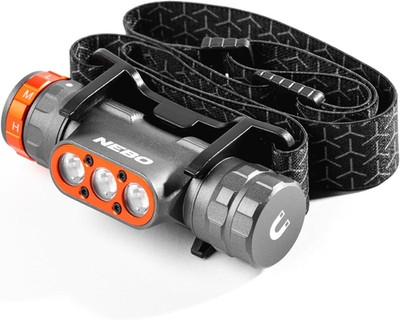 NEBO Transcend 1500 Rechargeable Headlamp | 1,500 Lumens, 5 Light Modes, Detacha