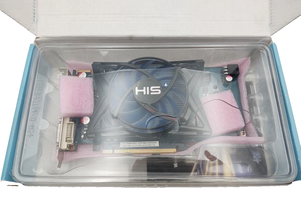 Tarjeta de gráficos HIS Radeon HD 4850 512MB GDDR3 H485FM512H con caja original Foto 2 de 4