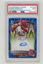 Rainiel Rodriguez Bowman Chrome 2025 Blue /150 Auto