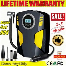 Electric Corded Car Tyre Inflator Pump Portable Air Compressor Pump 12V 150PSI.