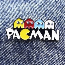 Pin's Pins Émail NEUF Pac-Man Geek Rétrogaming Pacman Enamel Lapel Pin (Réf a)