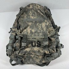 US ARMY ACU ASSAULT PACK 3 DAY MOLLE II BACKPACK Made in USA with Stiffiner VGC