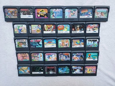 31 SELTENE CART GEAR SPIELEPAKET STREET OF RAGE JURASSIC PARK TERMINATOR PREDATOR