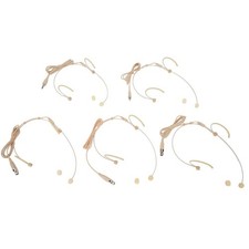 3.5mm Plugs/XLR 3 Pin/4 Pin Wire Headworn Headset Microphone Adjust Earhook