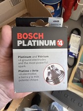 4 Pack Genuine Bosch Platinum 4 Spark Plugs 4469 - Nib 4 Pack Genuine Bosch Platinum 4 Spark Plugs 4469 - Nib