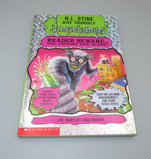 # 10 Give Yourself Goosebumps Diary of a Mad Mummy 1sr Printing pb