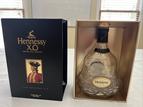 Hennessy XO Extra Old Cognac 750ml Empty Collectible Bottle With Display Box - Picture 1 of 24