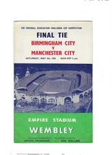 1956 FA Cup Final Birmingham City v Manchester City