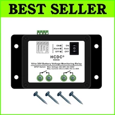 10-30V DC Voltage Monitoring Relay Module, 80A Max Load - Battery Protection