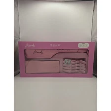 Mermade My Wave Pink Double Waver 4 Grip Clips Pink Bag Hair Styling Kit NEW