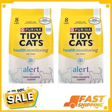 2P Purina Tidy Cats Tidy Care Alert Health Monitoring Cat Litter, Unscented, 8lb