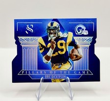 2025 Panini Silhouette ERIC DICKERSON Cracked Ice Pillars Of The Game Rams /25